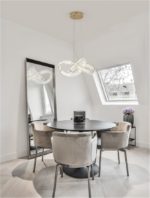 Κρεμαστό Φωτιστικό LED Κρύσταλλο Χρυσό CONSETO 9019722 NOVA LUCE - Image 2