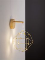 Απλίκα χαλκός & χρυσό μέταλλο NEBULA 9186903 Nova Luce - Image 4