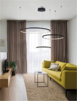 Φωτιστικό Κρεμαστό LED 80W 3000K Μαύρο αλουμίνιο 9210312 Nova Luce - Image 2