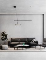 Κρεμαστό Φωτιστικό Οροφής LED 22W Μαύρο LED Driver GEA 9501209 Nova Luce - Image 2