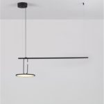 Κρεμαστό Φωτιστικό Οροφής LED 22W Μαύρο LED Driver GEA 9501209 Nova Luce