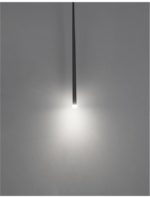 Κρεμαστό Φωτιστικό μονόφωτο μαύρο Giono 9601001 Nova Luce - Image 2