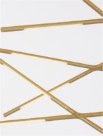 Φωτιστικό Κρεμαστό LED Χρυσό Ματ Raccio 9695215 Nova Luce - Image 2