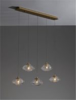 Φωτιστικό Κρεμαστό Γραμμικό King Led Χρυσό 9006050 Nova Luce - Image 2