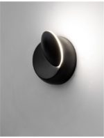 Απλίκα ODIN LED Mαύρη 910162 Nova Luce