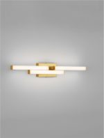 Απλίκα Μπάνιου Led 14w 60cm 4000k από Αλουμίνιο Χρυσό ATOM Nova Luce - Image 4