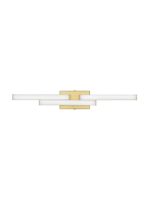 Απλίκα Μπάνιου Led 14w 60cm 4000k από Αλουμίνιο Χρυσό ATOM Nova Luce