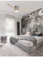 Ανεμιστήρας Οροφής με Φως SATIN 9953016 με 3 πτερύγια 9953016 Nova Luce - Image 2