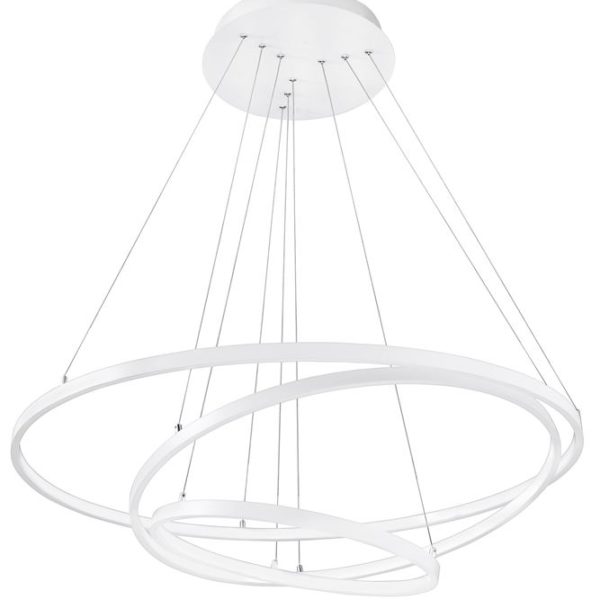 Φωτιστικό οροφής κρεμαστό led λευκό DEA 17222001 Nova Luce