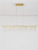 Κρεμαστό Φωτιστικό Οροφής LED 19W Χρυσό Dimmable Stellar 9186972 Nova Luce Χρυσό - Image 4