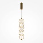 Κρεμαστό φωτιστικό Golden Cage 3000K 17W MOD216PL-L10G3K MAYTONI
