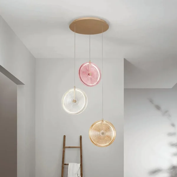 Κρεμαστό Φωτιστικό Πολύχρωμο LED SO.JOKEY/3 ONDA LUCE