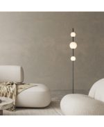 LED ΕΠΙΔΑΠΕΔΙΟ ΦΩΤΙΣΤΙΚΟ 12W 3000K ΟΠΑΛ ΓΥΑΛΙ - ΜΑΥΡΗ ΜΕΤΑΛΛΙΚΗ ΒΑΣΗ 20135 ZAMBELIS - Image 2