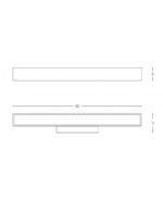 LED ΕΠΙΤΟΙΧΙΟ ΦΩΤΙΣΤΙΚΟ ΜΠΑΝΙΟΥ ΑΛΟΥΜΙΝΙΟ 22088 ZAMBELIS - Image 6
