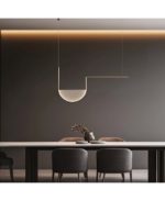 ΚΡΕΜΑΣΤΟ ΦΩΤΙΣΤΙΚΟ LED ΕΣΩΤΕΡΙΚΟΥ ΧΩΡΟΥ 35W 3000K,4000K ΜΑΥΡΟ ΑΛΟΥΜΙΝΙΟ ΜΕ ΑΠΑΛΟ ΓΚΡΙ ΓΥΑΛΙ 23170 ZAMBELIS - Image 2