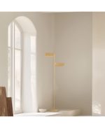 ΦΩΤΙΣΤΙΚΟ ΔΑΠΕΔΟΥ LED 12W 3000K ΧΡΥΣΟ ΚΙΝΟΥΜΕΝΟΙ ΑΝΑΚΛΑΣΤΗΡΕΣ STEP DIMMING 25194 ZAMBELIS - Image 2