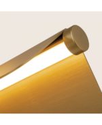 ΦΩΤΙΣΤΙΚΟ ΔΑΠΕΔΟΥ LED 12W 3000K ΧΡΥΣΟ ΚΙΝΟΥΜΕΝΟΙ ΑΝΑΚΛΑΣΤΗΡΕΣ STEP DIMMING 25194 ZAMBELIS - Image 4