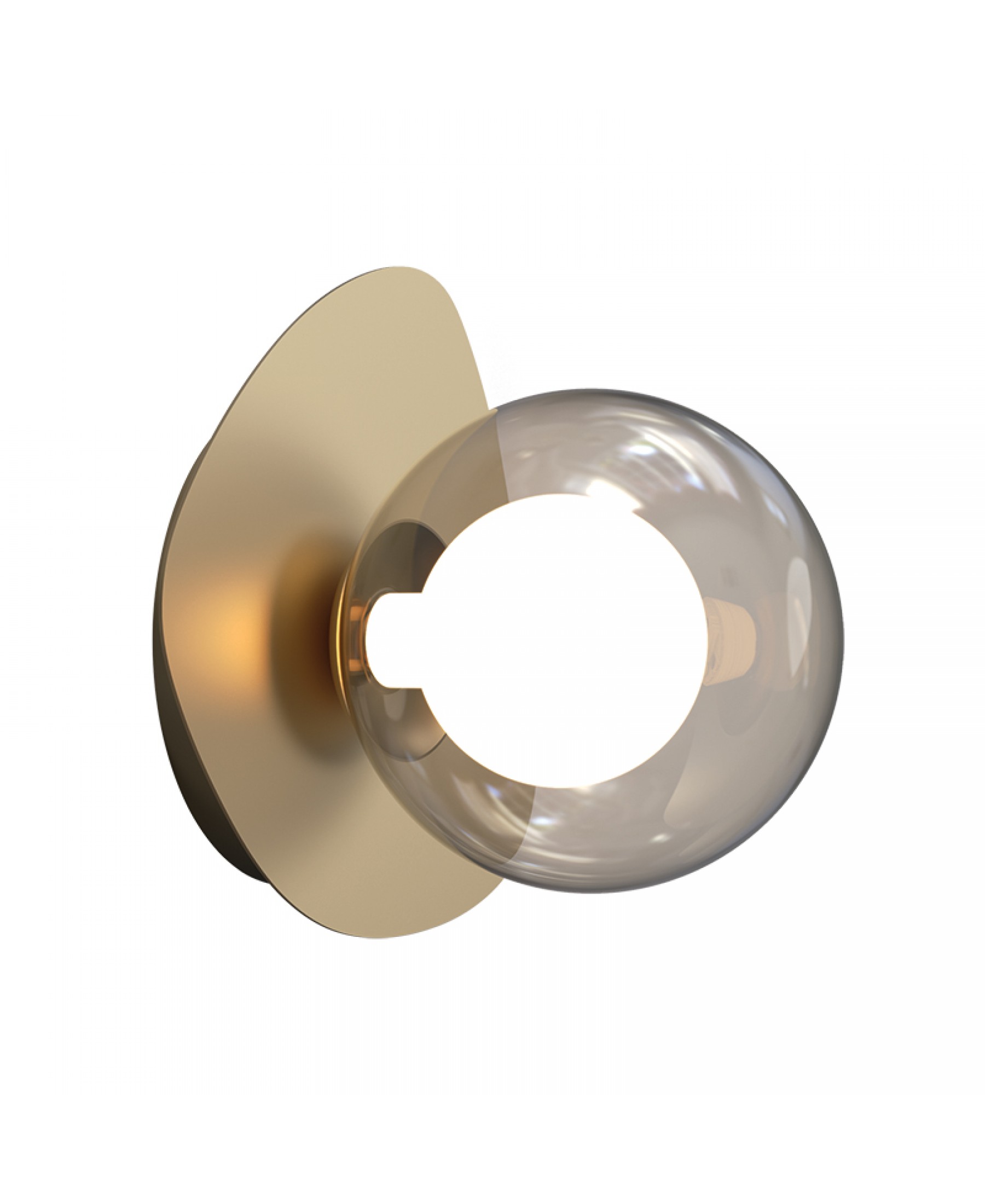 2580-zambelis-lights-metal-aluminium-aluminum-opal-glass-wall-sconce-lamp-decorative-light-fixture-sandy-gold-smoked-glass-g9-bulb-4w-1800x2200w ΦΩΤΙΣΤΙΚΟ ΤΟΙΧΟΥ G9 MAX 4W ΦΙΜΕ ΓΥΑΛΙ - ΧΡΥΣΗ ΒΑΣΗ 2580 ZAMBELIS - Image 1