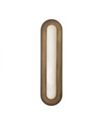 WALL LED LIGHT 12W 3000K BRUSHED COFFEE BRONZE-NATURAL ALABASTER 2652 ZAMBELIS