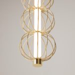 Κρεμαστό φωτιστικό Golden Cage 3000K 17W MOD216PL-L10G3K MAYTONI - Image 3