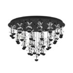 ωτιστικό Οροφής  Led Black-Clear Pianopoli 2 390277 EGLO