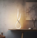 Φωτιστικό LED Επιτραπέζιο μπεζ μέταλλο Ribbon 4347700 VIOKEF - Image 2