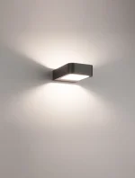 Απλίκα LED Acqua 6W 360Lm 230V Σκούρο Γκρι IP54 – 3000Κ 713312 Nova Luce - Image 2