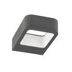 Απλίκα LED Acqua 6W 360Lm 230V Σκούρο Γκρι IP54 – 3000Κ 713312 Nova Luce
