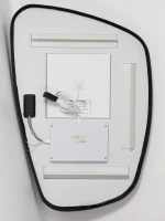 Φωτιστικό  καθρέπτης μπάνιου SINIA LED 37W 846lm 3000K IP44 αλουμίνιο/γυαλί 9006121 Nova Luce - Image 8