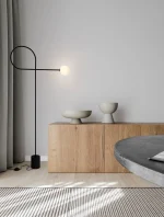 Επιδαπέδιο Φωτιστικό 1xG9 LED 5W Μαύρο Dedalo 9010224 Nova Luce - Image 2