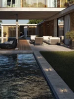 Ενσωματωμένο φωτιστικό εδάφους ανοξείδωτο ατσάλι και αλουμίνιο  Inlux 9050628 Nova Luce - Image 2