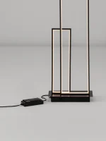 Επιδαπέδιο φωτιστικό led dim 45W 30x15x152.5cm αλουμίνιο μαύρο ALIS 9081824 Nova Luce - Image 4