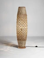 Επιδαπέδιο φωτιστικό LED E27 12W Φ33x119cm υάκινθος natural ANADA 9586621 Nova Luce - Image 3