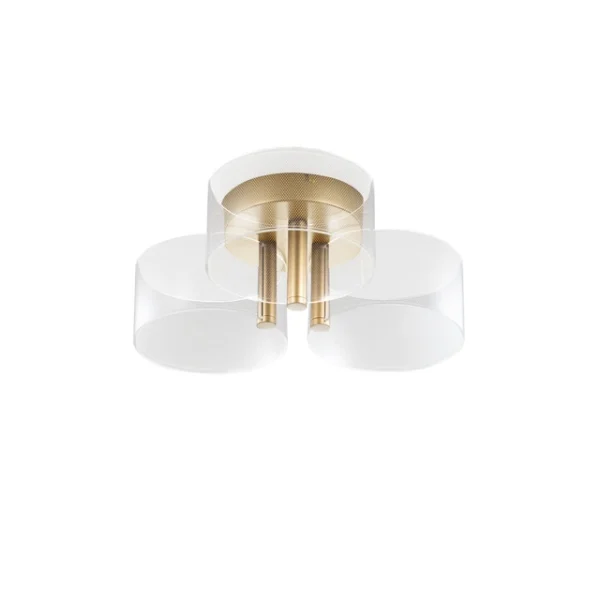 Φωτιστικό Οροφής Χρυσό GATLIN 9756711 Nova Luce
