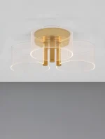 Φωτιστικό Οροφής Χρυσό GATLIN 9756711 Nova Luce - Image 3