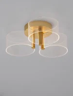 Φωτιστικό Οροφής Χρυσό GATLIN 9756711 Nova Luce - Image 4