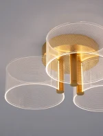 Φωτιστικό Οροφής Χρυσό GATLIN 9756711 Nova Luce - Image 5