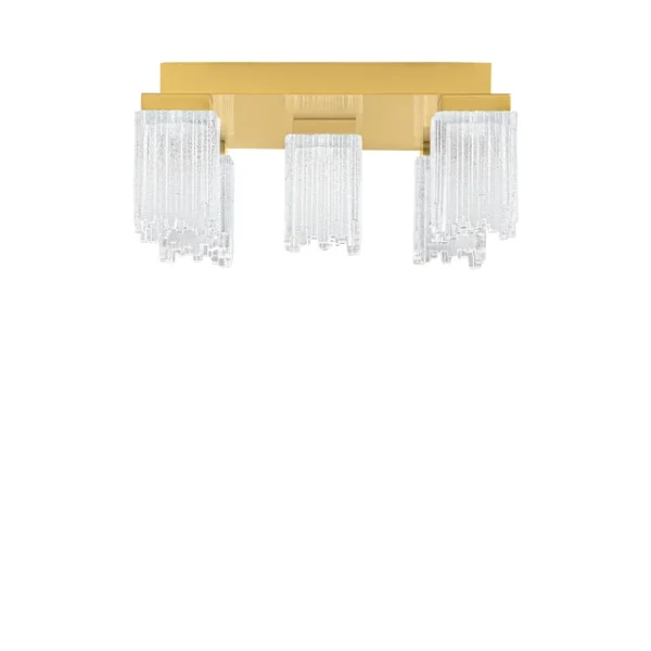 Φωτιστικό οροφής VANCE Ορείχαλκος Χρυσός 9214266 LED 3000K Nova Luce