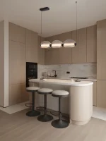 Κρεμαστό φωτιστικό NOIR Led 3000K Μαύρο & Smokey 9416982 Nova Luce - Image 2