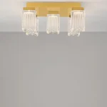 Φωτιστικό οροφής Vance Ορείχαλκος Χρυσός 9214266 Nova Luce