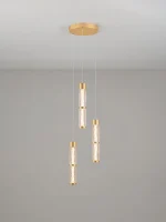 Κρεμαστό φωτιστικό DECORO Ορείχαλκος Χρυσός 9051101 Nova Luce - Image 3