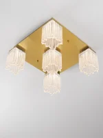 Φωτιστικό οροφής VANCE Ορείχαλκος Χρυσός 9214266 LED 3000K Nova Luce - Image 6
