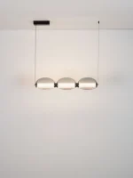 Κρεμαστό φωτιστικό NOIR Led 3000K Μαύρο & Smokey 9416982 Nova Luce - Image 6